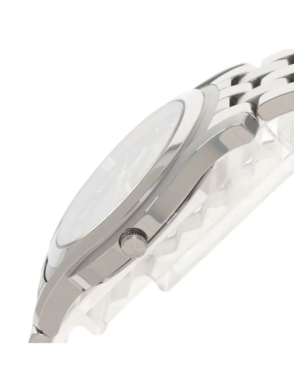Gucci Round Face Watch SS